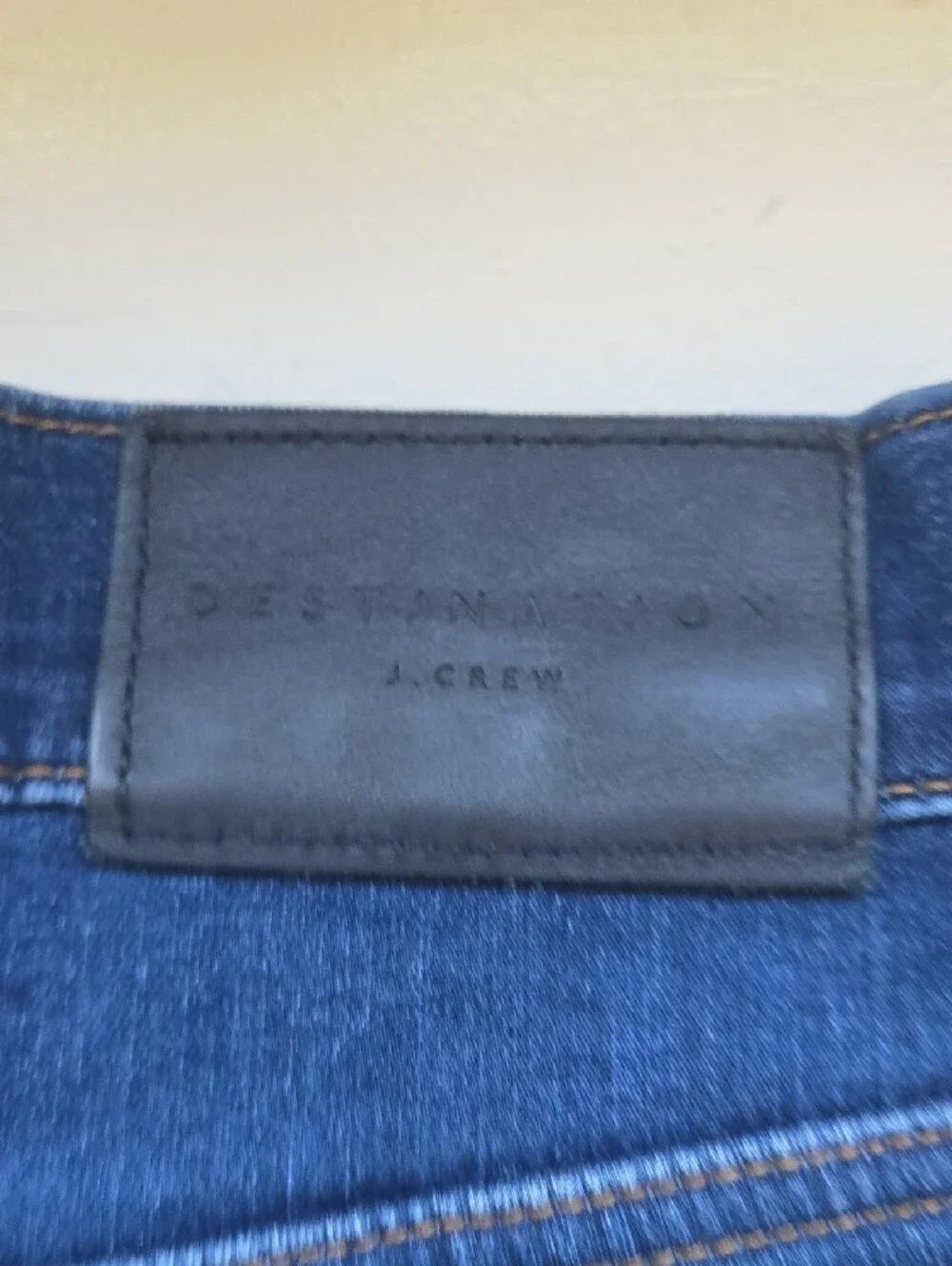 J. Crew Men's Indigo Slim Straight Jeans